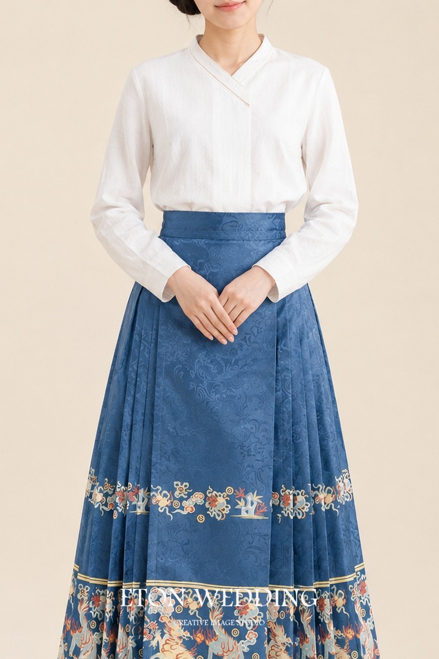 馬面裙,馬面裙推薦,中式裙,馬面服,馬面服婚紗